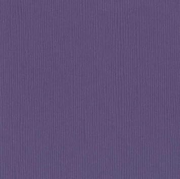 12x12 Cardstock by Bazzill Fourz | 80 lb Textured Purple Scrapbook Paper | Premium Card Making Cardstock for Paper Crafts | 25 SheetsF