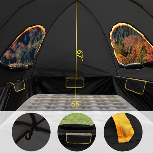 HREFEU Pickup Truck Blackout Tent