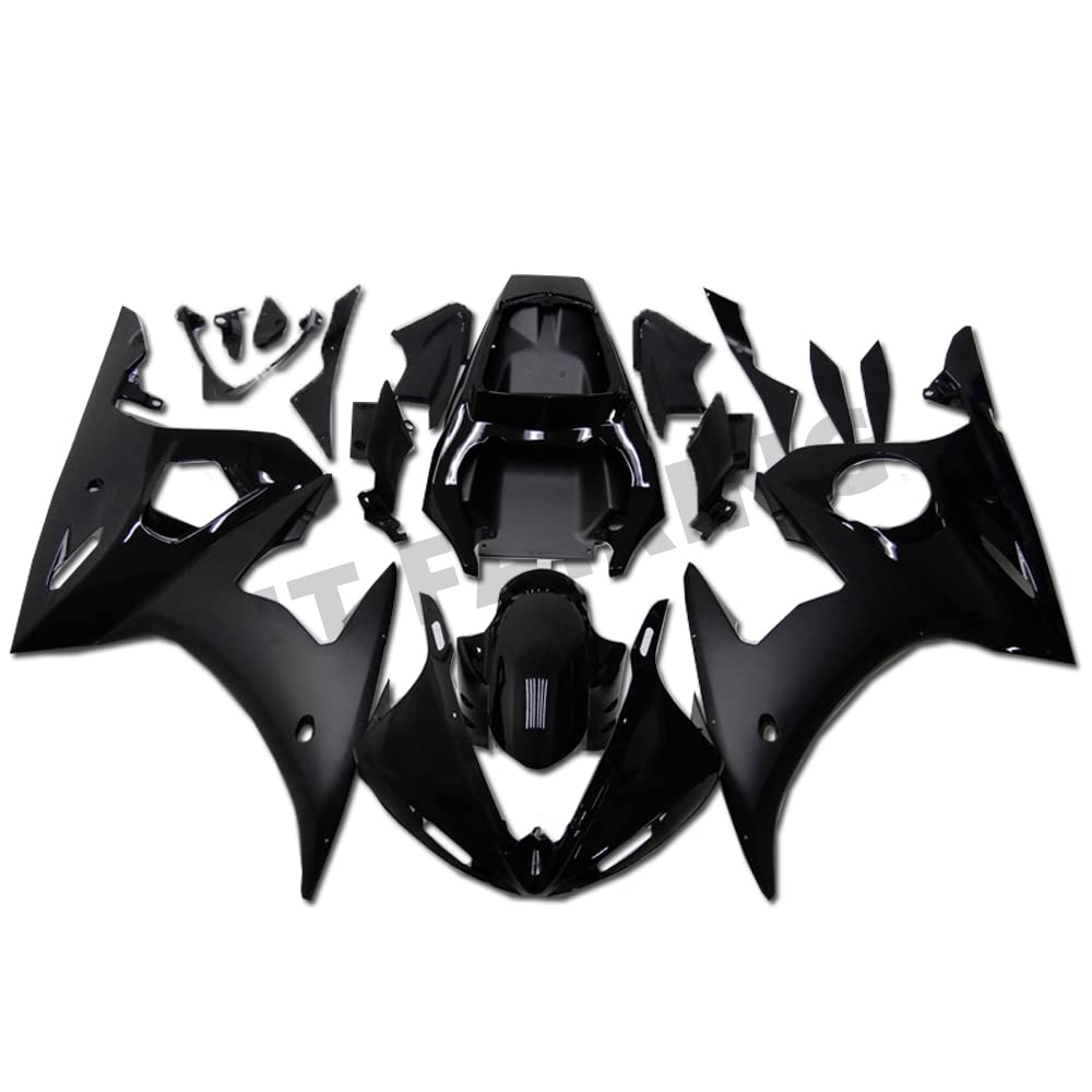 Motocross Team Graphics Decal Kit For Yamaha YZF 250/450 – 2003-2005 – Gloss Black