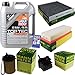 Produktbild QR-PARTS 69386752 Filter Set Inspektionspaket 5 Liter Motoröl Top Tec 4200 5W-30 MANN-FILTER Innenraumfilter Kraftstofffilter Luftfilter Ölfilter