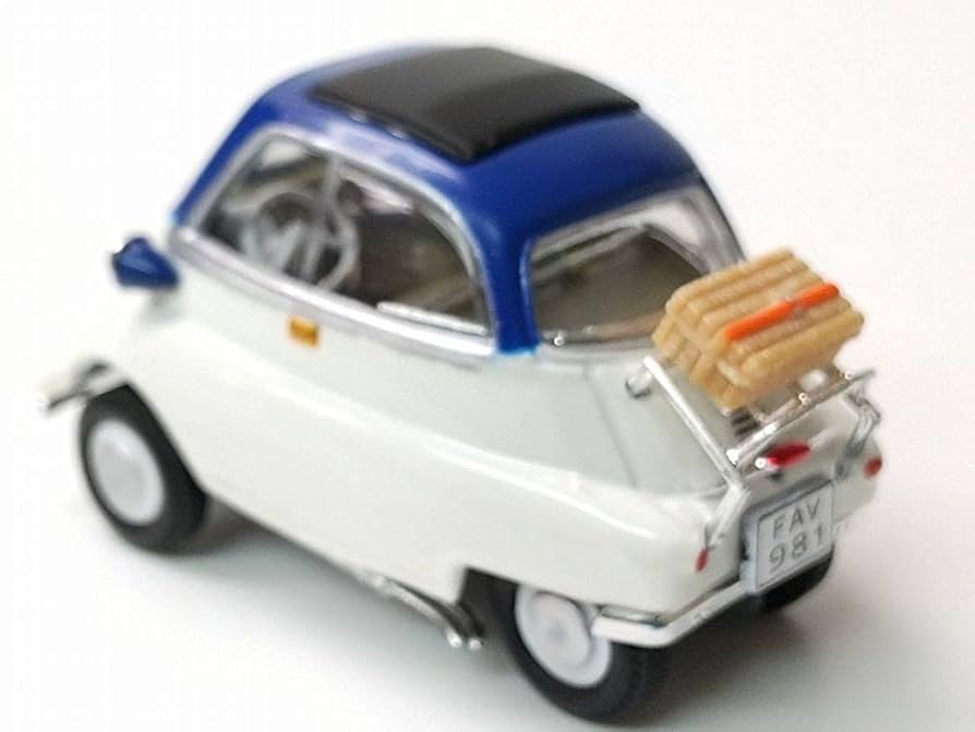 Amazon | カララマ 1/43 BMW イセッタ 250 ホワイト/ブルー
