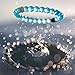 Lokai Silicone Beaded Bracelet for Clean Water Cause Charity - Small, 6 Inch Circumference - Jewelry Fashion Bracelet Slides-On for Comfortable Fit for Men, Women & Kids