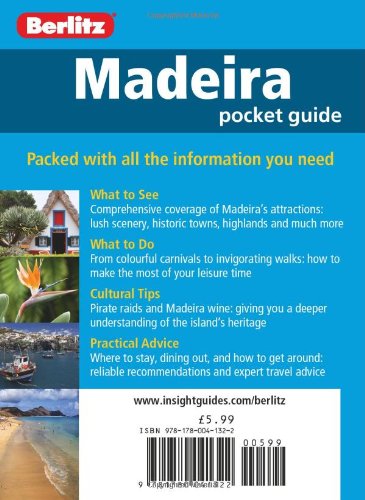Berlitz: Madeira Pocket Guide [Lingua Inglese]