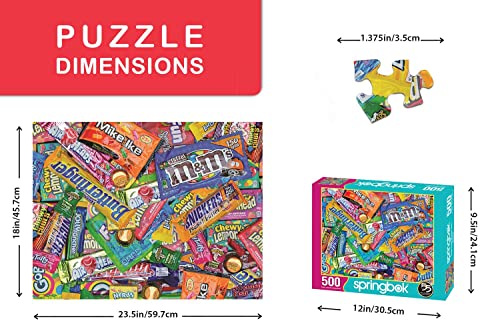 Springbok 33-01541 S 500 Piece Jigsaw Puzzle Sweet Tooth thumb #2