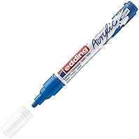 Vista 35 de edding 5100 marcador acrílico mediano - negro - 1 marcador de pintura acrílica impermeable - punta redonda 0.079-0.118 in - bolígrafo de pintura