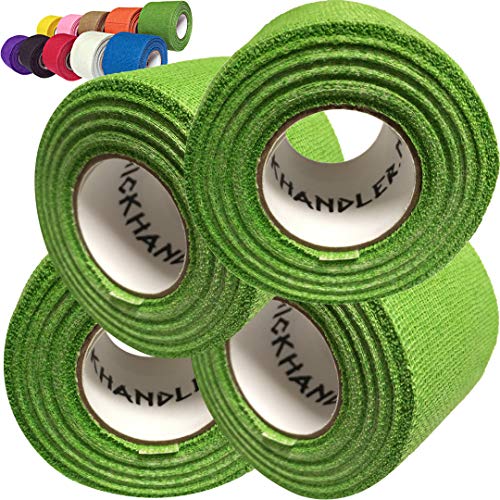 Cinta adhesiva profesional para baquetas STICK HANDLER (verde, paquete de cuatro) miniatura 1