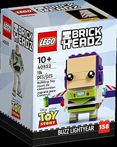 Lego 40552 Brickheadz Toy Story Buzz - Relámpago (158 Piezas) | Ya disponible en tu tienda friki favorita! En mundofriki.es!
