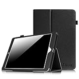 Dragon Touch E97 Folio Case - Fintie Premium Vegan Leather Cover with Stylus Holder for Dragon Touch E97 9.7-Inch Android Tablet PC, Black
