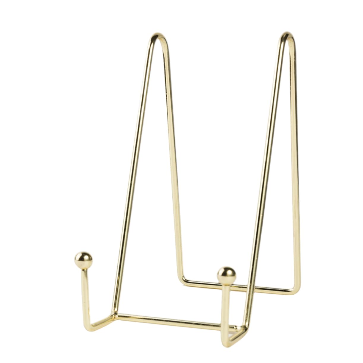 ABOOFAN Rose Gold Photo Display Rack Iron Plate Holder Stand for Awards Souvenirs and Decorative Plates No Installation for Kitchen Hotel and Home Decor