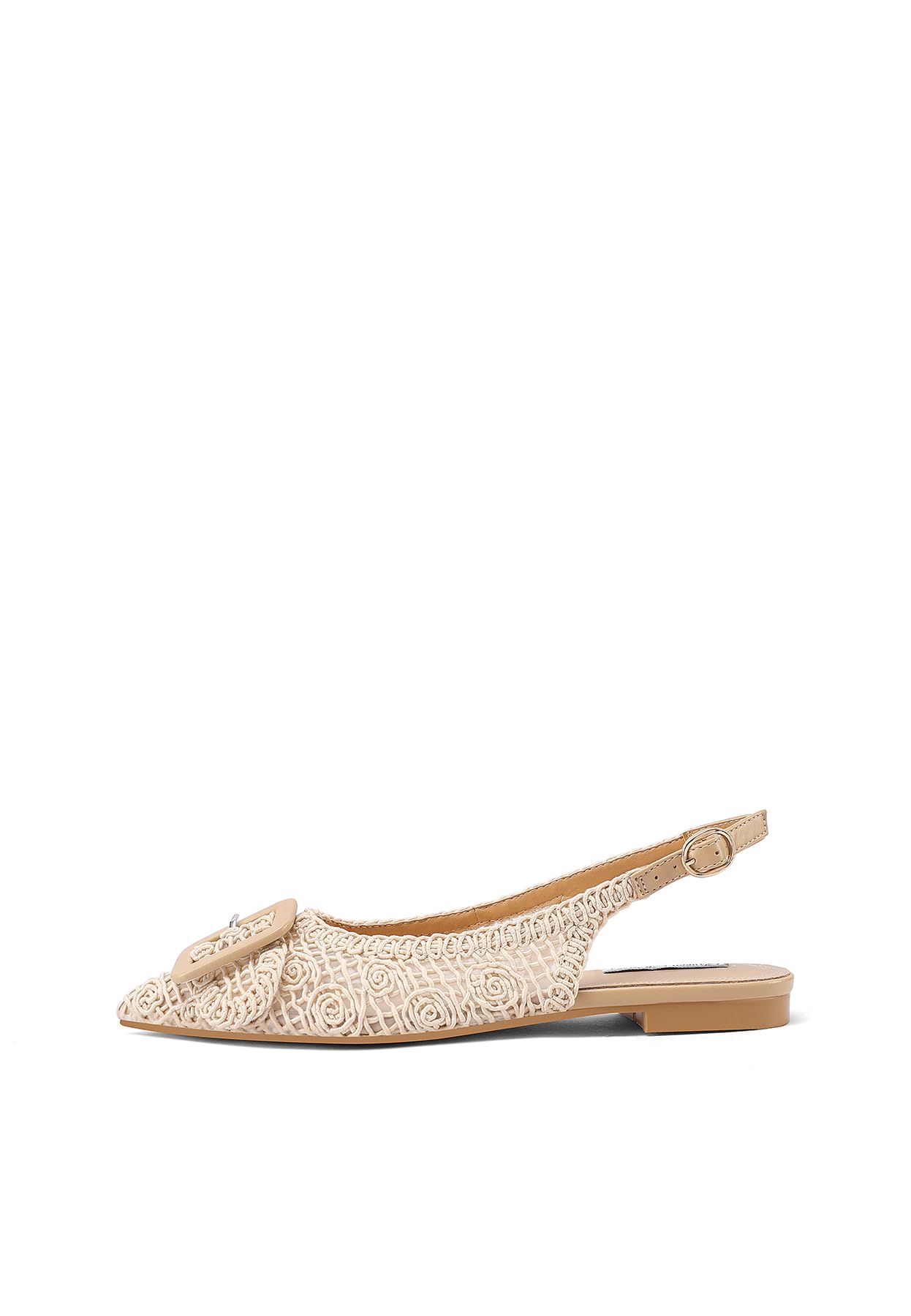 QUEEN HELENA Ballerine Eleganti Scarpe Basse con Cinturino Donna ZM9997