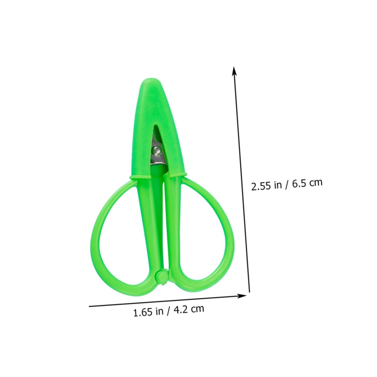 Lurrose 18stücke Mini Stoffschere Mit Schutzhaube Ergonomische Nähschere Für Präzises Schneiden Von Stoffen Für Zuhause Büro Und Nähbedarf Farben