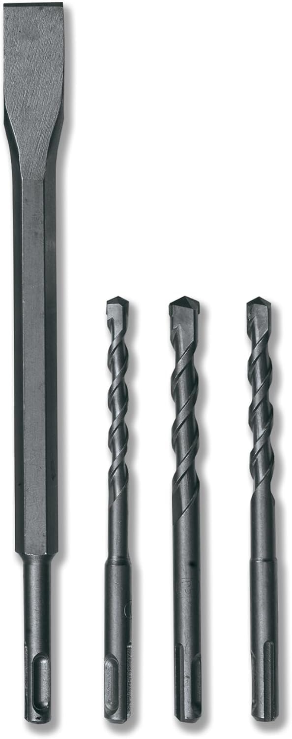 Einhell Bohrhammer TC-RH 620 4F Kit (620 W, pneumatisches Schlagwerk, 2,2 J Schlagstärke, Hammerbohren, Bohren, Meißeln mit & ohne Fixierung, SDS-Plus, Dauerlaufarretierung)