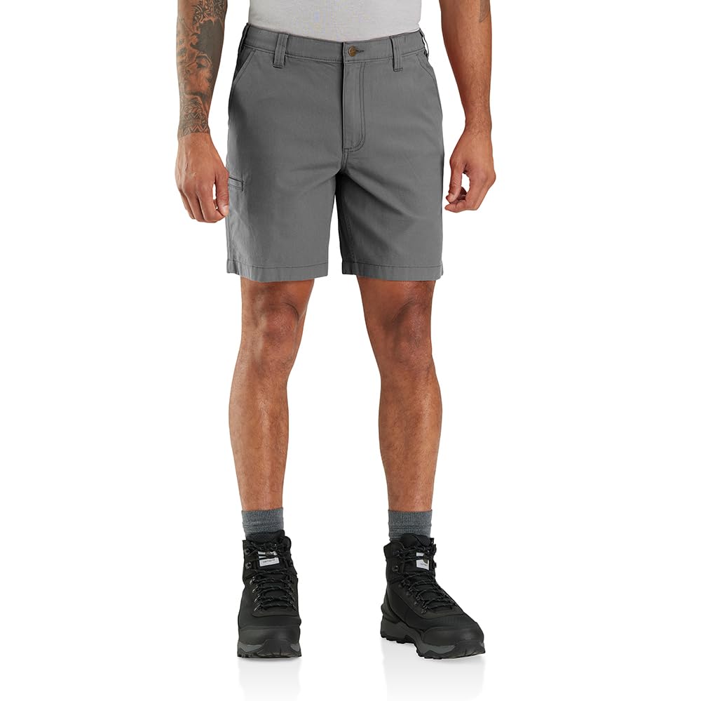 Carhartt Mens Rugged Flex Relaxed Fit 8in Canvas Work Short