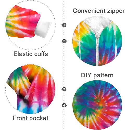 Jacket for Women Men Winter Coats Fleece Hoodie Zip up Warm4