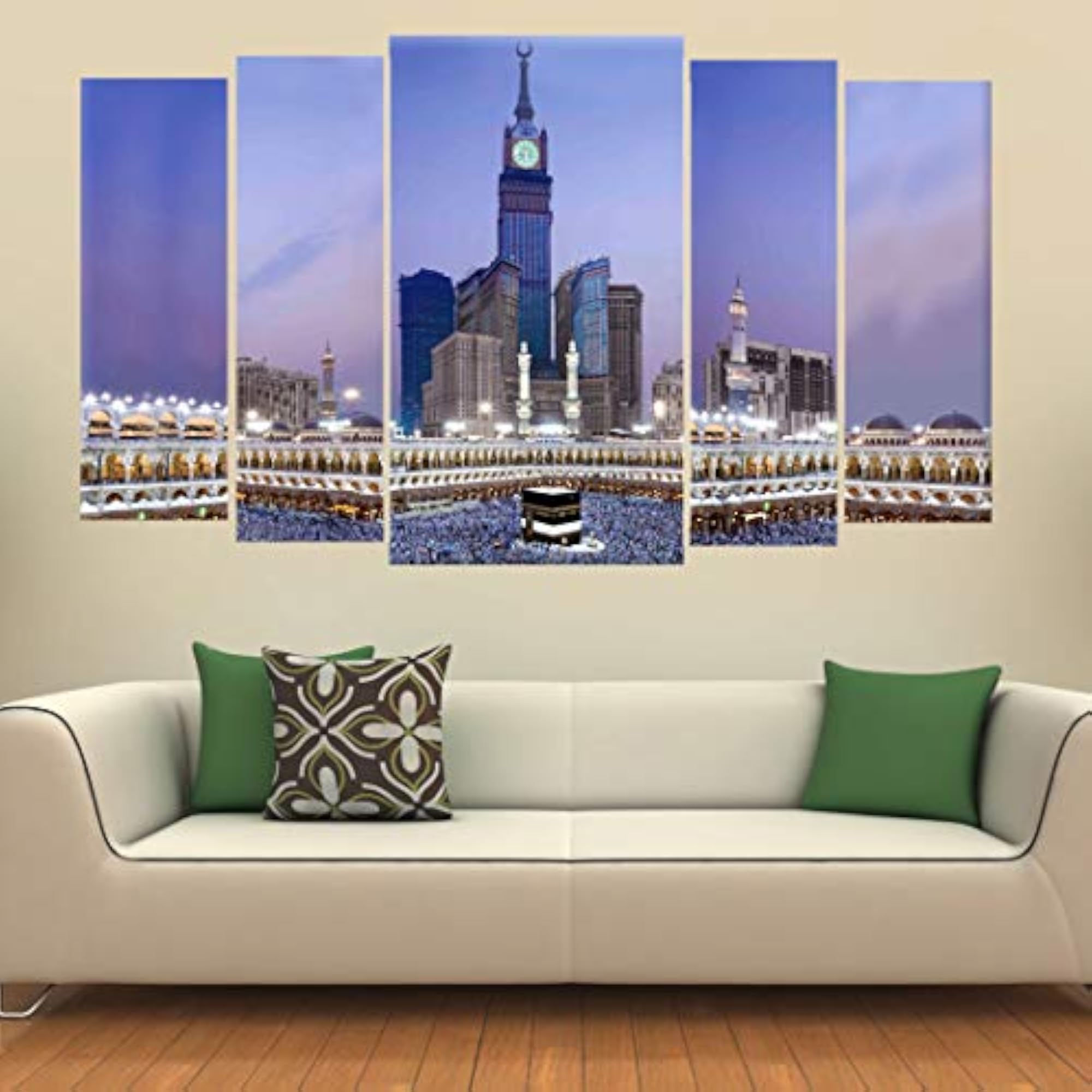 Multiple Frames Beautiful Muslim Wall Art Painting