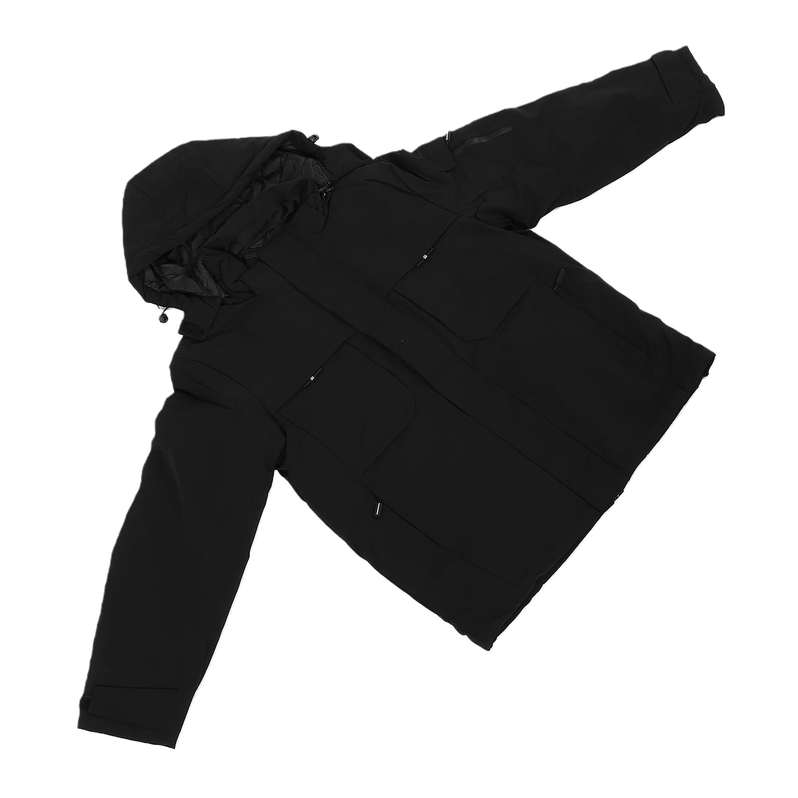 Veste chauffante sweat à capuche électrique polyester léger unisexe - 8