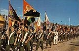 Zahal Flag Parade on Independence Day Israel Original Vintage Postcard