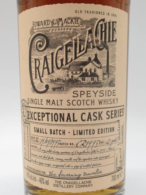 Amazon.co.jp: クライゲラヒ 23年 1995 46度 700ml