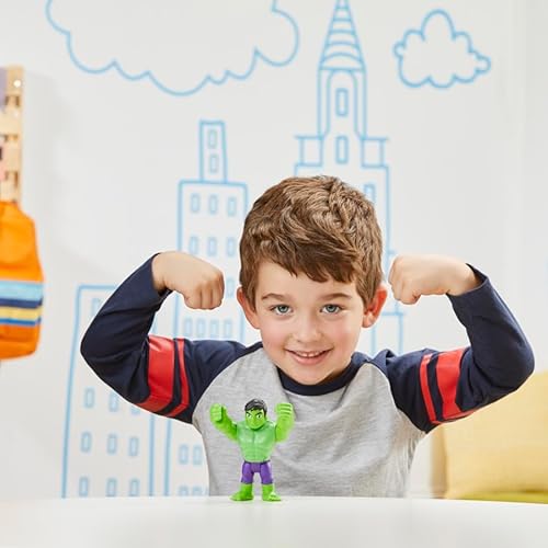 Hasbro Marvel D39854500 Disney Hasbro Surpresovo fantastischen Freunde 2024-Überraschungsei mit Figuren und faltbarem Hintergrund zum Thema Spidey, ab 3 Jahren, rot