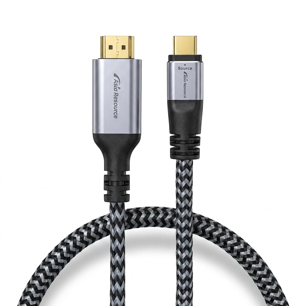 Amazon | AsiaResource Type-C to HDMI 変換ケーブル 1.8m