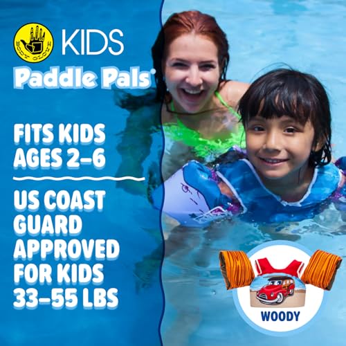 Image of Body Glove Paddle Pals Learn to Swim Coast Guard Approved Kids Life Jacket PFD