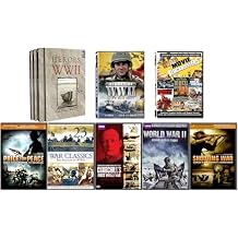 WWII DVD Bundle Lot Heroes of WWII, Heroes of World War II 3-Pack, Stephen Ambrose WWII Collection, Churchills First World War, World War II Behind Doors, Big Battles of WWII, War Movie Blockbusters
