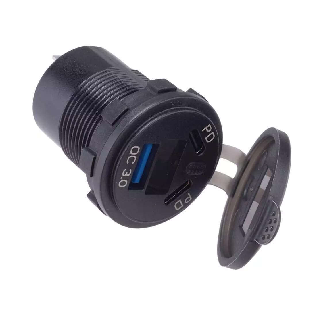 Naprawa samochodów Gniazdo samochodowe QC3.0 USB Ładowarka Gniazdo zasilania do woltomierza