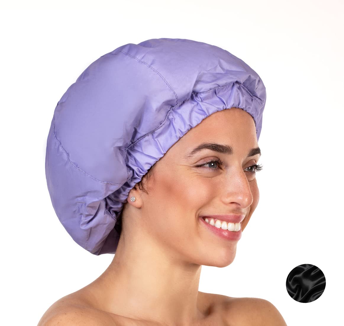 Premium Shower Cap for Women with Long Hair. Reusable, 100
