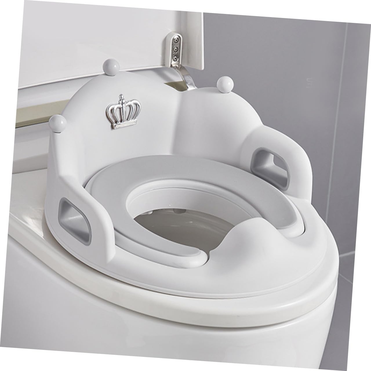 KOMBIUDA Asiento de Orinal para Niños Pequeños Cómodo y Antideslizante de Pp, Reductor para Inodoro para Uso Doméstico, Adecuado para Entrenamiento al Baño de Niñas y Niños