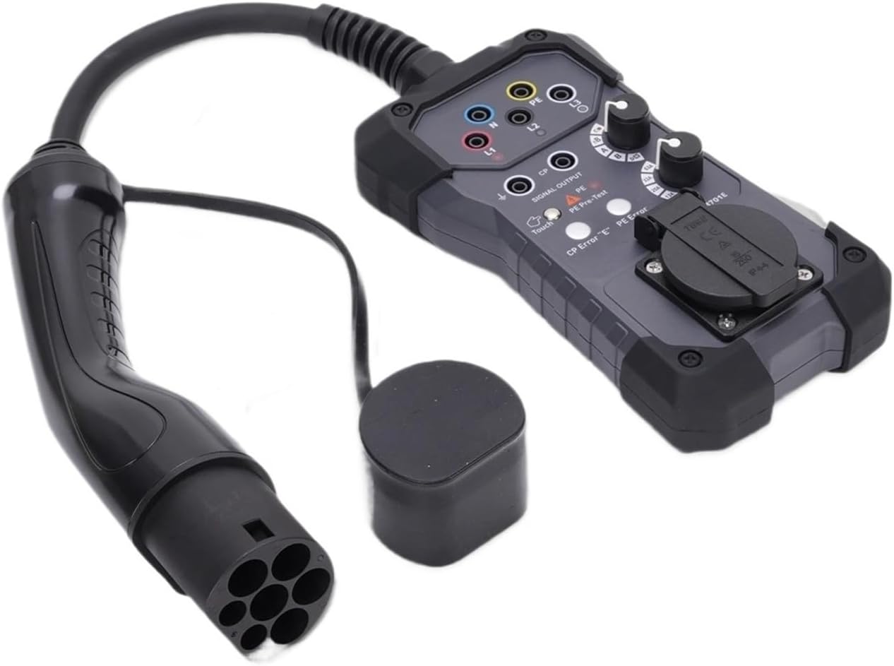 Tester Adapter, Voltage Tester for EV Charging Station Testing, Compatible with Testers, Multimeters, and Oscilloscopes
