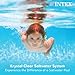 Intex 120 Volt Krystal Clear Salt Chlorine Generator Pool System and Wall Mount Surface Skimmer with 3 Self Clean Modes and Strainer Basket