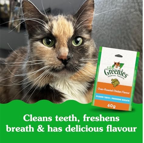 Greenies Adult Cat Treats, Chicken Flavour, 60g - 3