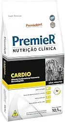 Ração Premier Nutrição Clínica Cardio Para Cães Adultos Raças Médias e Grandes 10,1kg