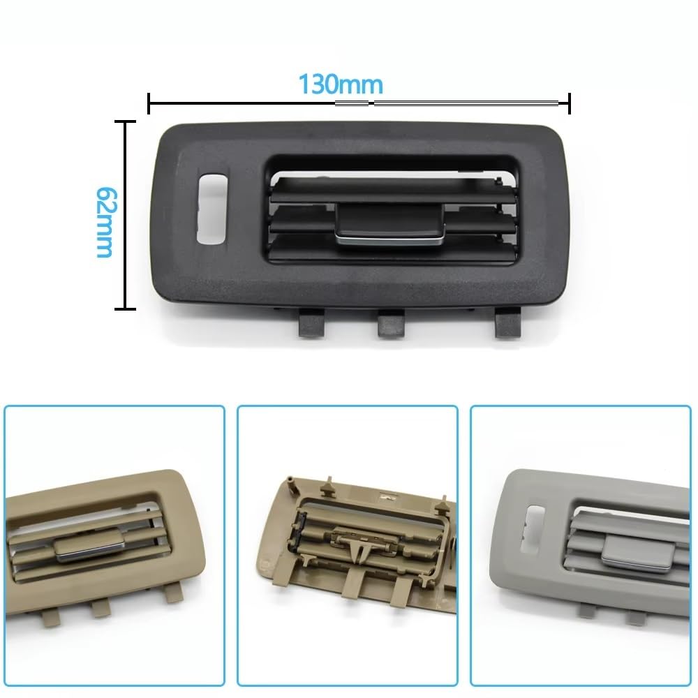 Auto Bocchette aria condizionata Auto aria condizionata tetto sfiato aria seconda terza riscaldatore AC Vent per BENZ per GL Per GLS W166 W292 GL550 GLS63 GL450 1668301554