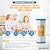 Max Water 10 Micron 10 x 4.5 Pleated Sediment Water Filter, Washable Replacement Cartridge for 10" BB Whole House Systems Compatible with R50-BBSA, FXHSC, WFHDC3001, W50PEHD, GXWH40L (2 Pack)