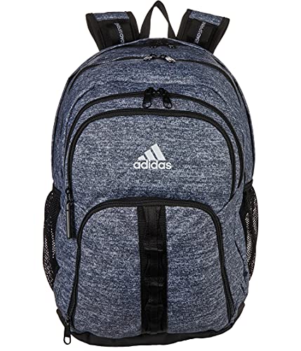 adidas Prime 6 Backpack, Jersey Onix Grey/Black/White, One Size