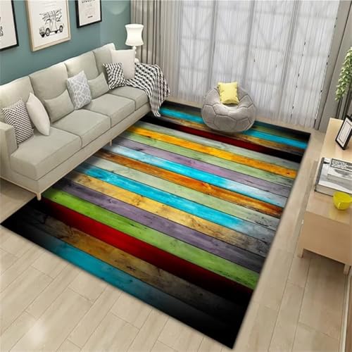 Tapis extérieur entrée résistant pour protéger et embellir votre salon bleu - 2