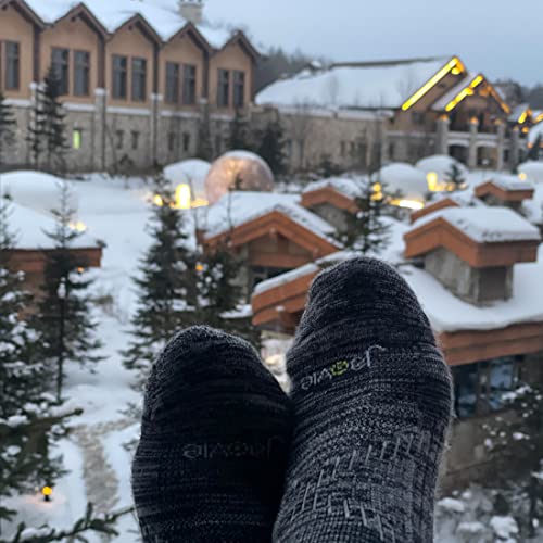 ja vie Comfy 81% Merino Wool Skiing Socks Extra Warm for Women & Men Athletic Outdoor Performance Socks4