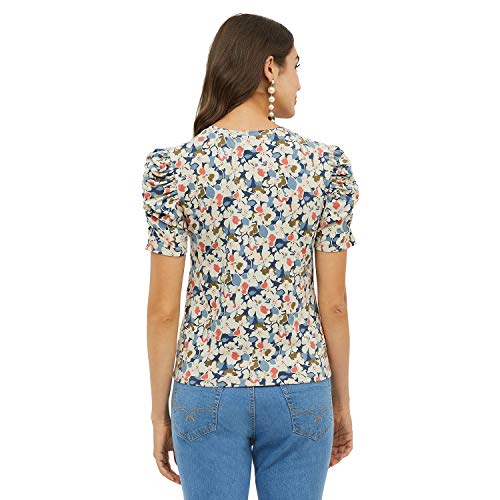 Image of Harpa Women's Floral Regular Fit T-Shirt
