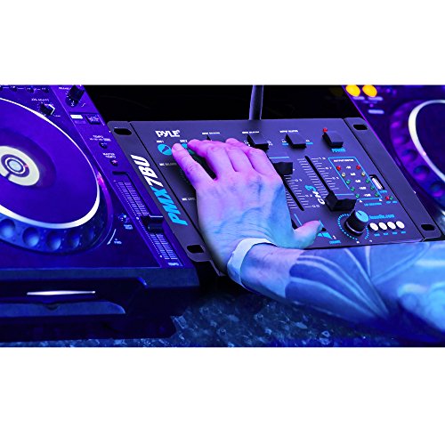 Wireless DJ Audio Mixer Machine 3 Channel Bluetooth Compatible DJ