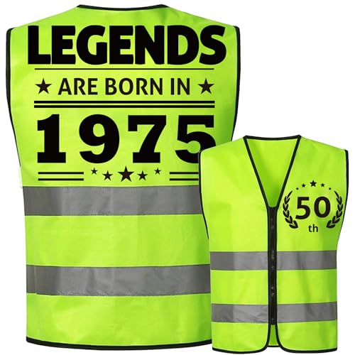 50th Birthday Gifts for Him Her 1975 Birthday Gifts for Men 50th Birthday Decorations Funny Personalised Gifts for Men Birthday Present Dad Birthday Gifts Old Men Momen Birthday Gifts Ideas