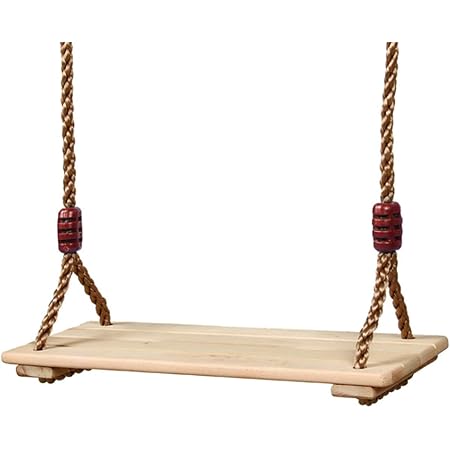 Premium Wood Hanging Swing Seat Wooden 