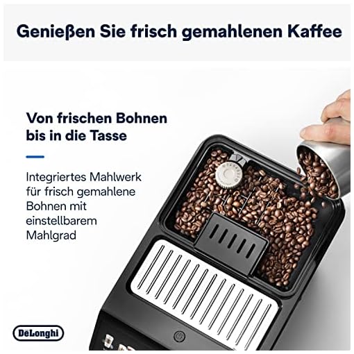 De'Longhi Eletta Explore Cold Brew ECAM452.67.G Kaffeevollautomat mit LatteCrema Milchsystem, Heiße & Kalte Getränke auf Knopfdruck – Bild 4