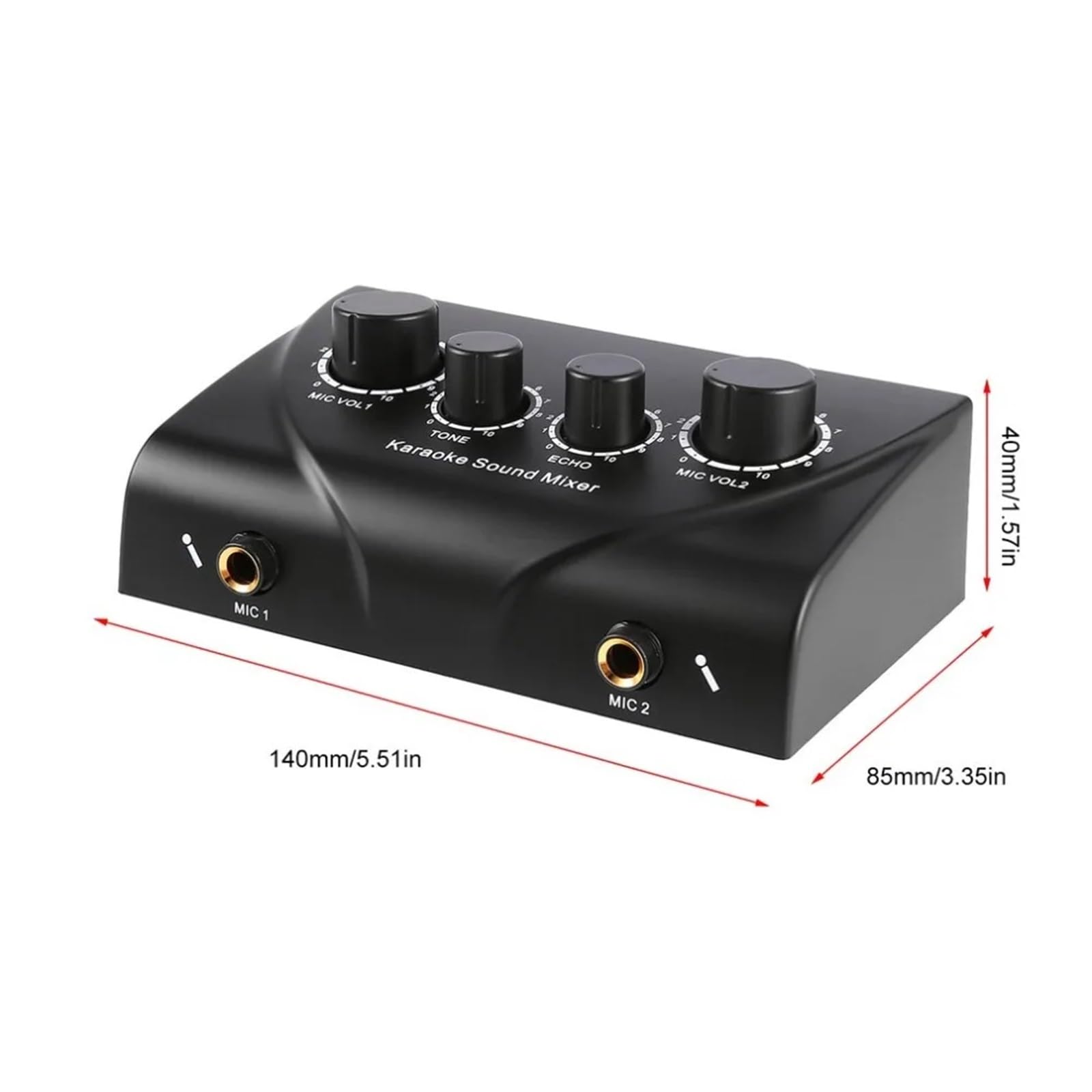 Controlador de DJ, Mezclador de sonido, sistema Audio profesional, Mini máquina Digital portátil, mezclador Echo, envío directo