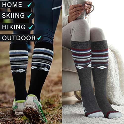 Ski Socks Merino Wool Thermal Knee High Winter Snowboard Sport Socks Men Women #TOP5