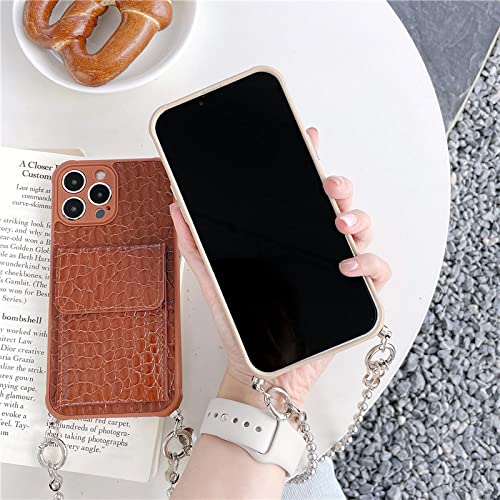 Étui cordon iPhone 14 Pro Max en cuir contre la perte et les chutes - 4