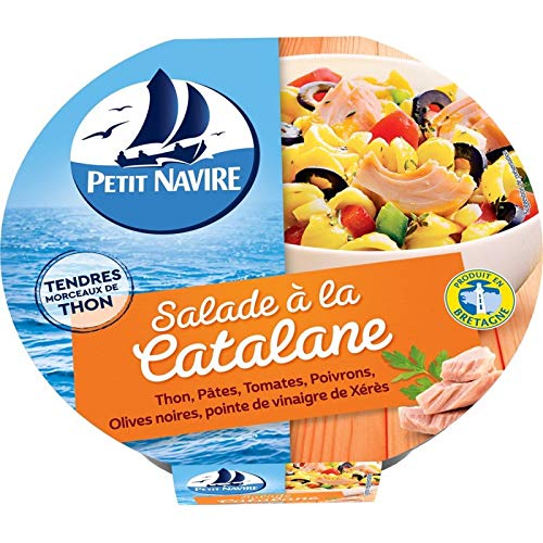SALADE AU COEUR DE LA RÉGION CATALANE 220G, PETIT NAVIRE, LOT DE 4
