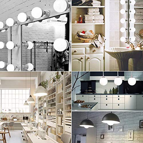 Comzler G25 Led Globe Light Bulbs, Comzler 80 Watt Equivalent 5000K Daylight Vanity Light Bulb thumb #6