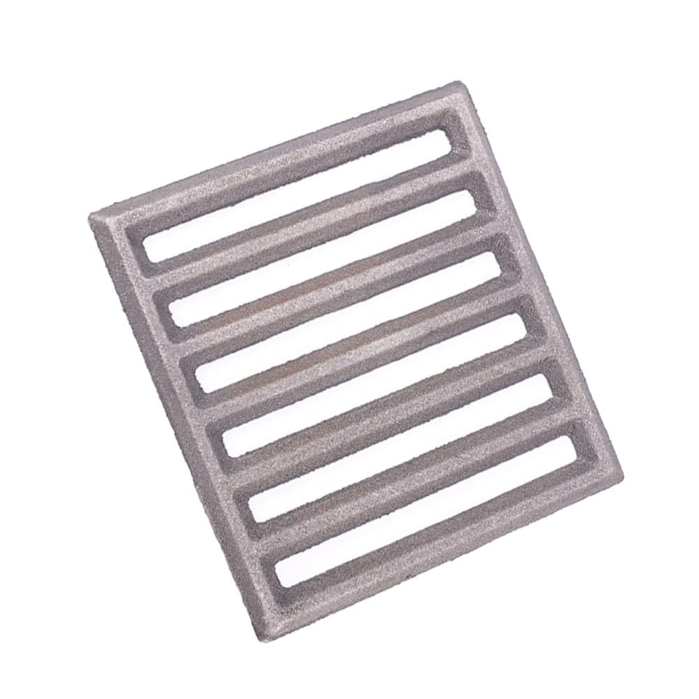 Grille de cheminée en fonte KiraKira pour réduire la fumée et optimiser la chaleur
