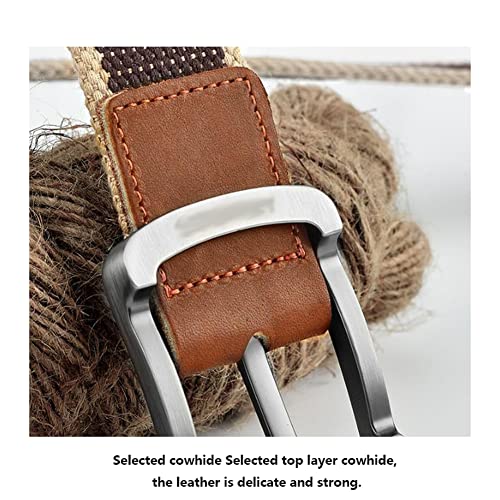 Cintura Canvas Belt Men's and Women's Belts Student Trousers Casual Business Cloth Belt Alloy Pin Buckle Cintura Jeans4